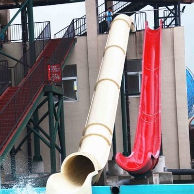 Galvanis Carbon Steel Kustom Water Slides Raft Slide, 6-8mm Slide Tubuh