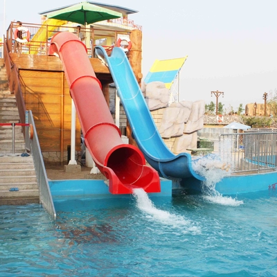 Galvanis Carbon Steel Kustom Water Slides Raft Slide, 6-8mm Slide Tubuh