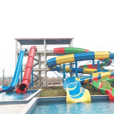 Galvanis Carbon Steel Kustom Water Slides Raft Slide, 6-8mm Slide Tubuh