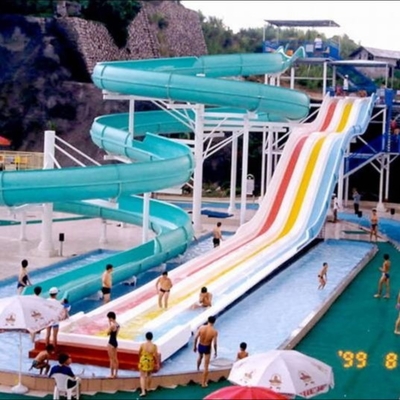 SGS Persetujuan Tema besar Taman Dewasa Slides Air Di Taman Air, Biru