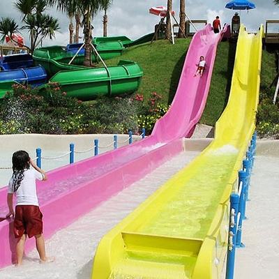 OEM variabel kecepatan ras Slide, jatuh bebas Slide, anak-anak / orang dewasa Fiberglass air slide
