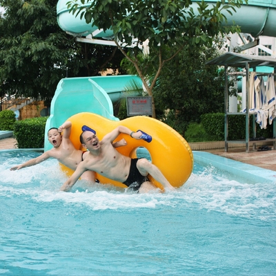 Fiberglass Kecepatan Slide, Water Park Raft Slide, Custom Water Slides Peralatan
