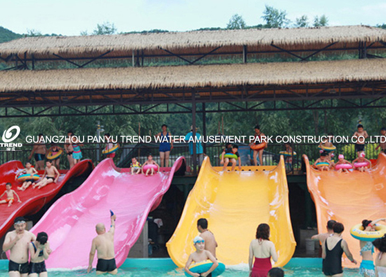 anak-anak fiberglass perumahan pool slide untuk bermain air / anak-anak air slide