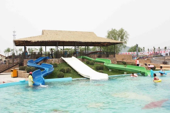 Disesuaikan Anak Water Slide Amusement Park Games Untuk Interaksi Keluarga