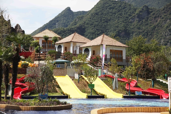 Disesuaikan Anak Water Slide Amusement Park Games Untuk Interaksi Keluarga