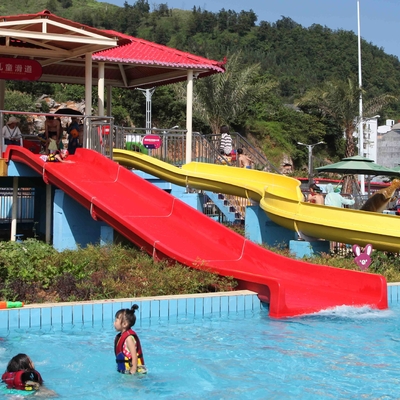 Taman air peralatan Kids' seluncuran air disesuaikan untuk anak-anak