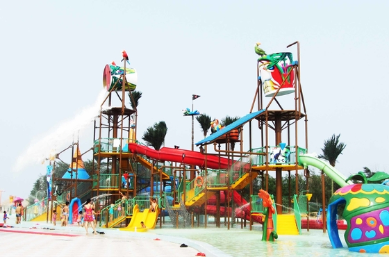 Liburan Holiday Resorts Dengan Air Taman / Air Playground Pendudukan 1680m2