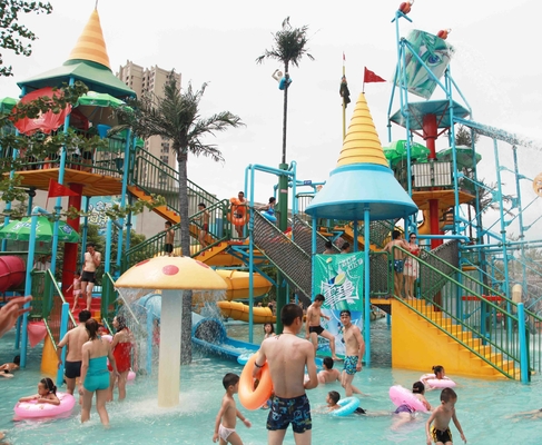 Menarik Aqua Water Park Water Fortress untuk Amusement Park Equipment