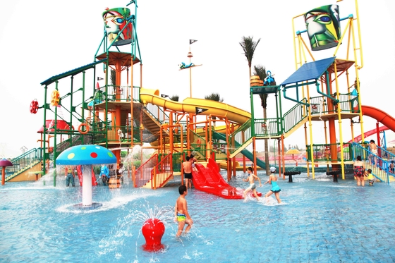 Menarik Aqua Water Park Water Fortress untuk Amusement Park Equipment
