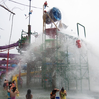 Besar air rumah, peralatan bermain Aqua, baja Aquatic bermain struktur