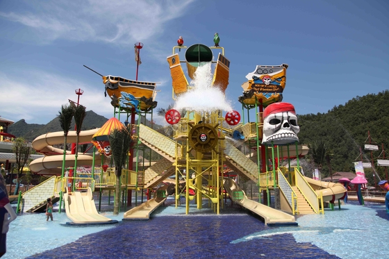 Rumah Air Raksasa yang Disesuaikan Alat Taman Hiburan Taman Olah Raga Aqua Sports Water Park