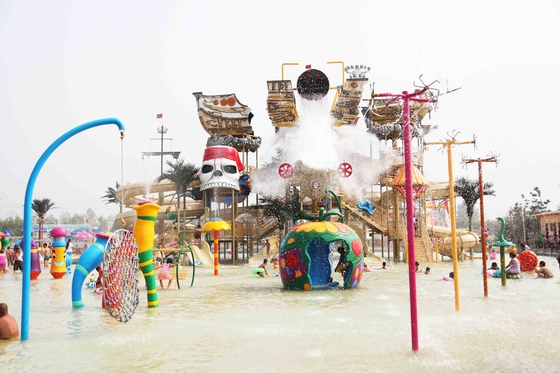 Rumah Air Raksasa yang Disesuaikan Alat Taman Hiburan Taman Olah Raga Aqua Sports Water Park