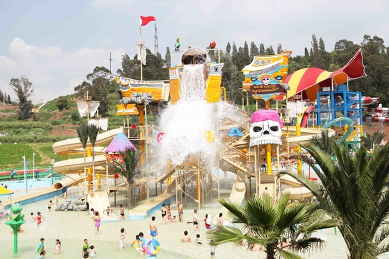 Big Water House Water Park Pertandingan Baja Aquatic Bermain Struktur Untuk Amusement Park