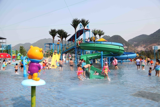 Anak-Anak Bermain Peralatan Outdoor, Commercial Bermain Peralatan SW-AB IV