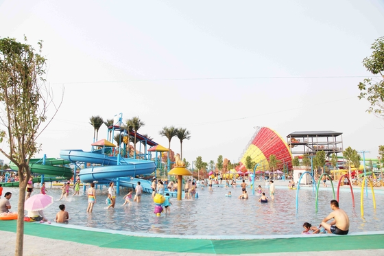 Kustom Air Kids Play Equipment, Childrens Fun Bermain Fiberglass Slides