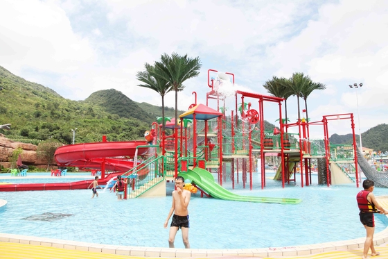 6.5 M Perlengkapan Rumah Air Anak / Peralatan Playground Air untuk Kolam Renang di Taman Aqua