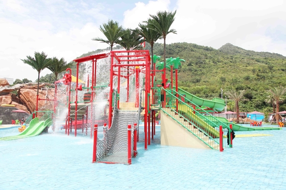 6.5 M Perlengkapan Rumah Air Anak / Peralatan Playground Air untuk Kolam Renang di Taman Aqua