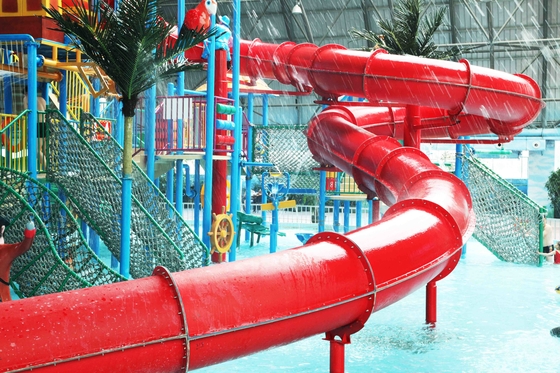 Taman Air Stainless Steel 304 dengan Area bermain Indoor, FPR tetap jenis