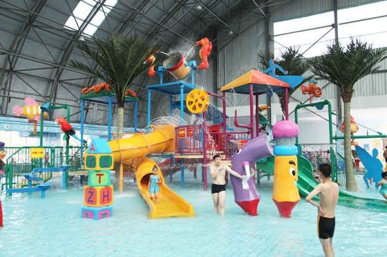 Disesuaikan Indoor Anak / Outdoor &#39;Water Playground Air Rumah Interaksi Keluarga