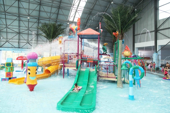 Disesuaikan Indoor Anak / Outdoor &#39;Water Playground Air Rumah Interaksi Keluarga
