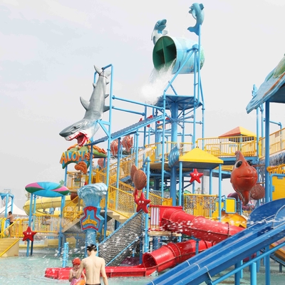 Kegiatan besar Aqua Playground Anak Bermain Peralatan Menjamu
