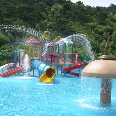 OEM Fiberglass Kids' air sistem Taman Bermain Anak, Kolam Renang peralatan bermain