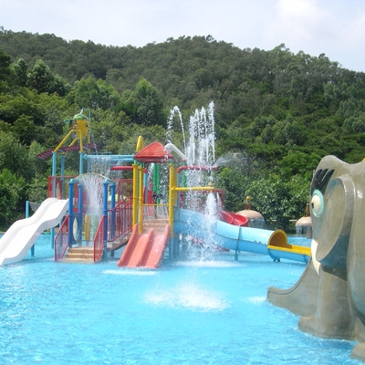 OEM Fiberglass Kids' air sistem Taman Bermain Anak, Kolam Renang peralatan bermain