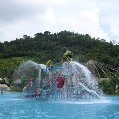 OEM Fiberglass Kids' air sistem Taman Bermain Anak, Kolam Renang peralatan bermain