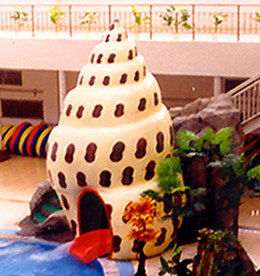Komersial Colorful Water Pool Slides / Family Water Park Resorts Kolam Renang Untuk Anak-Anak