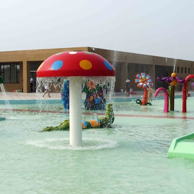 Commercial Fiberglass Duck Semprotkan Water Park Equipment Anak terbuka Permainan
