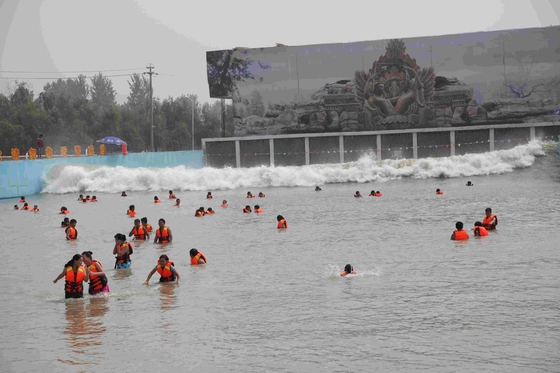 Kolam Renang Air Terbuka Wave Pool / Security mesin gelombang kolam renang