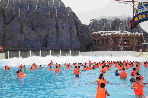 Alat Kolam Renang Kolam Renang Air Taman Keluarga, Mesin Produk Fiberglass Aqua Park