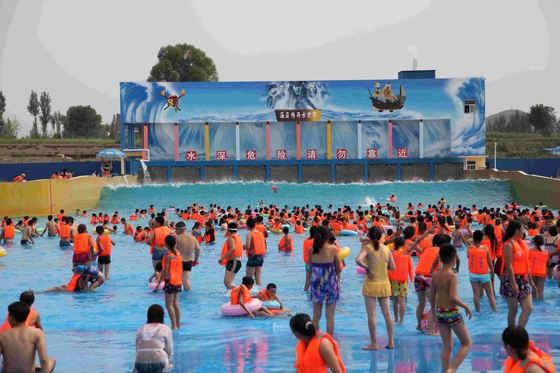Kolam Renang gelombang Air Park gelombang mesin untuk keluarga hiburan