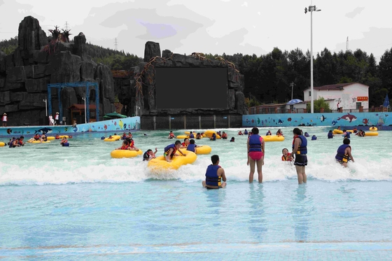 Mesin PLC Kontrol Wave Pool Outdoor Amusement Water Park