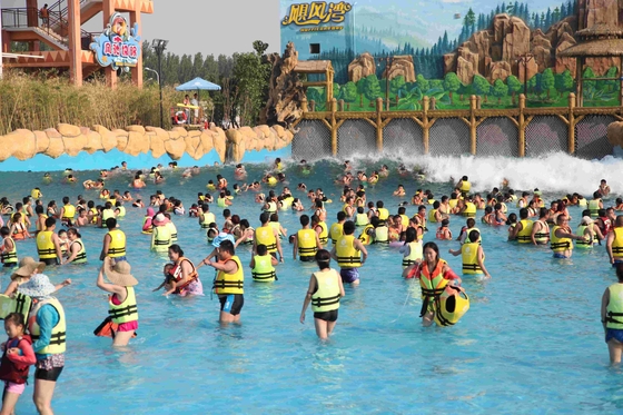 Family Fun Water Park Wave Pool untuk anak-anak atau orang dewasa / Water Park Project