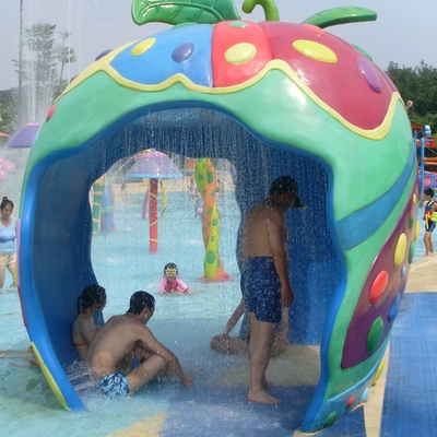 Luar ruangan Aquatic Semprot Taman Peralatan Dengan Disesuaikan Warna 1200 * 1500