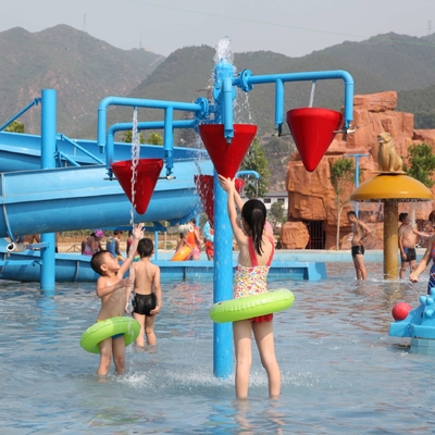 Peralatan Spray Carp Spray untuk Anak / Anak di Taman Air Peralatan Fiberglass