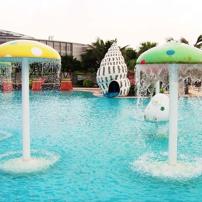 Carp Spray Park Fiberglass Water Park Equipment, Perlengkapan Play Air
