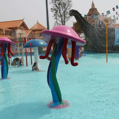 Peralatan Peralatan Spray Style yang berbeda-beda, Peralatan Fiberglass Splash Park