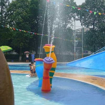 Customized Carp Carton Spray Park Taman Aqua Peralatan Untuk Anak-anak / Anak-anak Menyenangkan