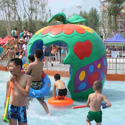 Theme Park Interaktif Balita terbuka Bermain Peralatan Aqua Mainkan Semprot Icon