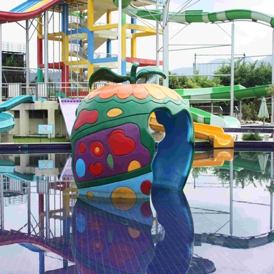 Theme Park Interaktif Balita terbuka Bermain Peralatan Aqua Mainkan Semprot Icon