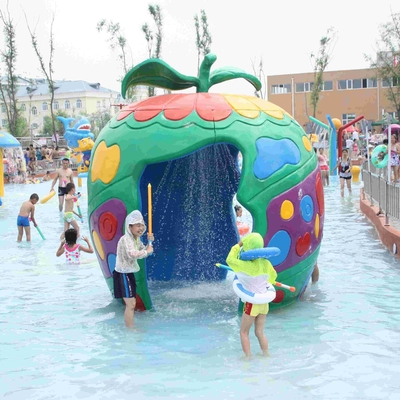 Theme Park Interaktif Balita terbuka Bermain Peralatan Aqua Mainkan Semprot Icon