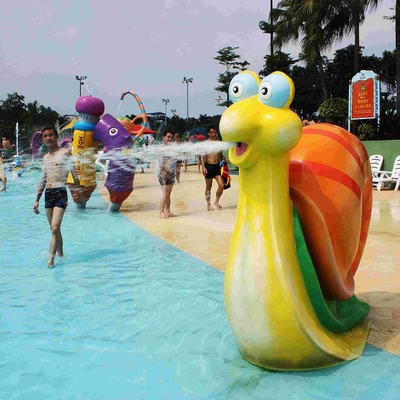 Fiberglass Bahan Taman Semprot Taman Peralatan Air Mancur Air Fun