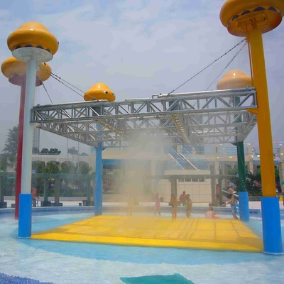 Ubur-ubur Dunia Baja besar Aqua Mainkan Semprot Taman Peralatan Kartun Struktur