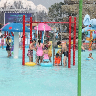 Anak Entertainment Fiberglass Aqua Playground Semprot Game Park Peralatan