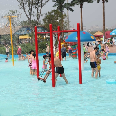 Anak Entertainment Fiberglass Aqua Playground Semprot Game Park Peralatan