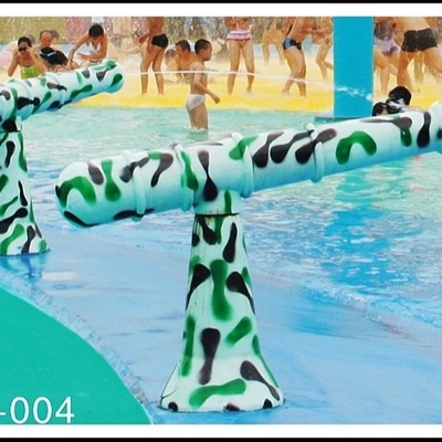 Fiberglass Aqua Park Peralatan Air Semprot Sistem Untuk Anak-Anak / Dewasa