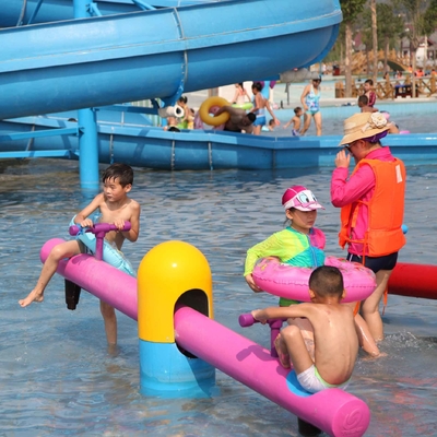 Hiburan Semprot Taman Peralatan Untuk Anak Air Games / Aqua Park Interaktif Playground