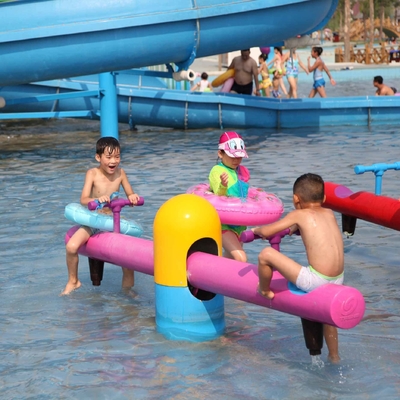 Hiburan Semprot Taman Peralatan Untuk Anak Air Games / Aqua Park Interaktif Playground